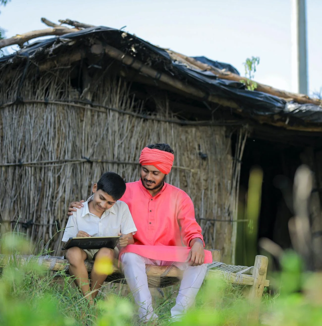 Rural children across India